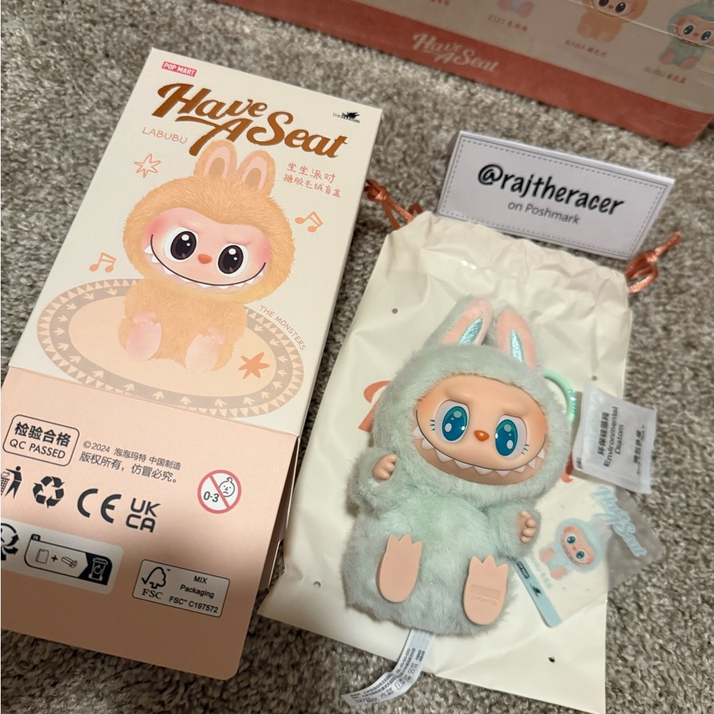 Pop Mart LABUBU Have a Seat: QUQU (NEW)